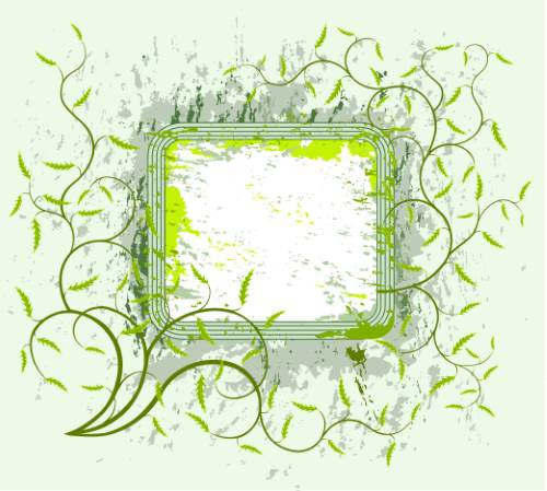 White Calla Lily Floral Frame Vector